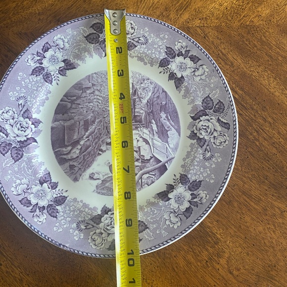 Jonroth The Flume 10” Mulberry Dinner Plate - Picture 3 of 12